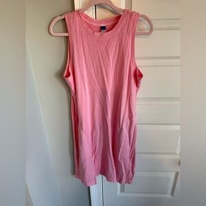 Old Navy Pink T-Shirt Dress